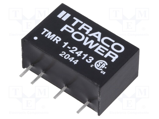 Converter: DC/DC; 1W; Uin: 18÷36V; Uout: 15VDC; Iout: 67mA; SIP6; 3.1g