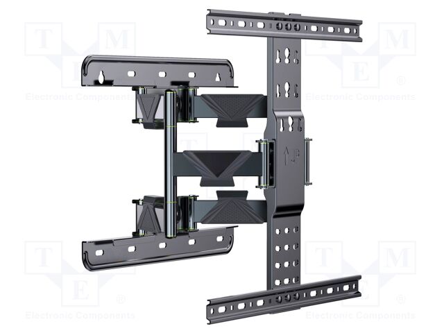 Holder; for wall mounting; 36.4kg; 32÷65"; black