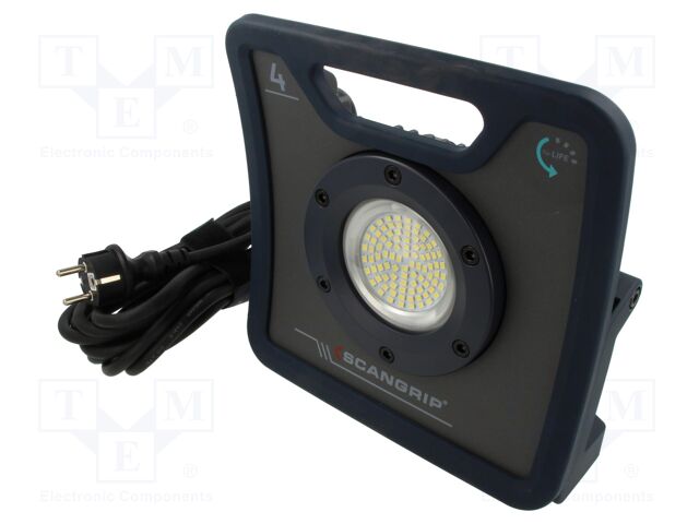 Lamp: working; 5700K; IP67; 400lm,4000lm; W: 80mm; L: 235mm; H: 253mm