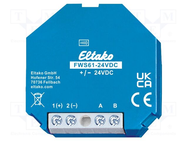 Radio transmitter; EnOcean; IP44; 30m; wireless