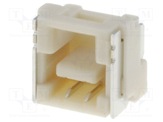 Socket; wire-board; male; CLIK-Mate; 1.25mm; PIN: 2; SMT; 1A; 50V
