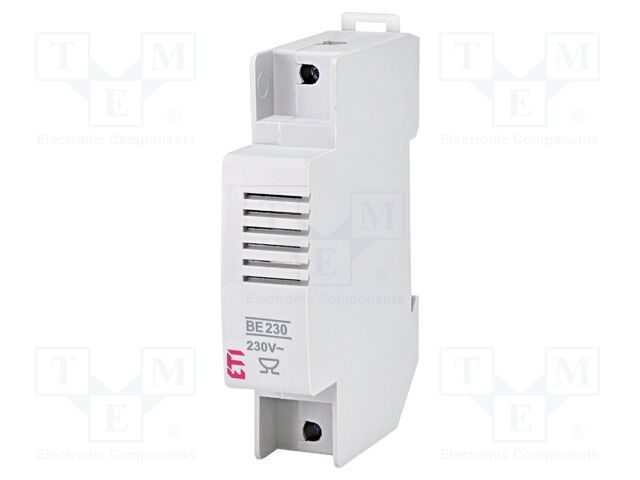 Modular buzzer; 230VAC; IP20; for DIN rail mounting