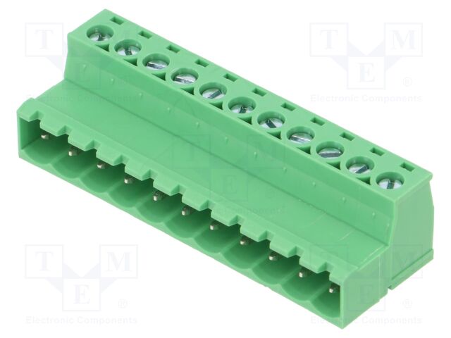 Connector: pluggable terminal block; V8; 20A; 300V; plug; PIN: 11