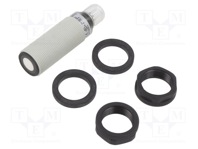 Sensor: ultrasonic; Range: 80÷800mm; 0-10V analogue; Housing: M18