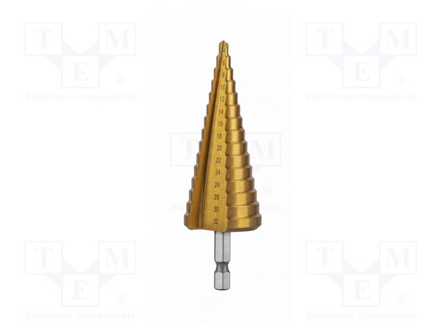 Drill bit; Ø: 4÷12mm; thin tinware