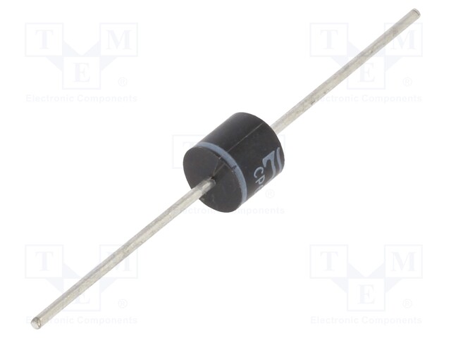 Diode: rectifying; THT; 400V; 12A; Ammo Pack; Ifsm: 450A; P600; 1.5us