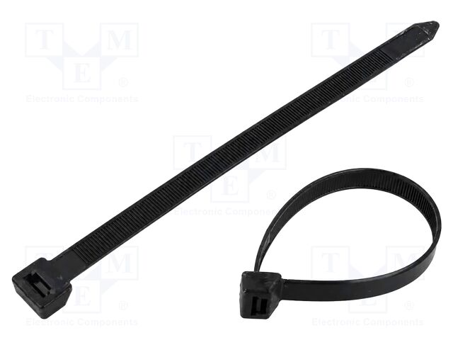 Cable tie; L: 1020mm; W: 9mm; polyamide; 800N; black; Ømax: 295mm