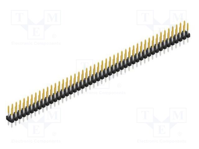 Connector: pin strips; pin header; male; PIN: 92; 2mm; THT; 2x46