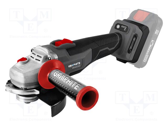 Finishing sander; battery; 0÷3.5krpm,0÷6.5krpm,0÷9.2krpm; 125mm