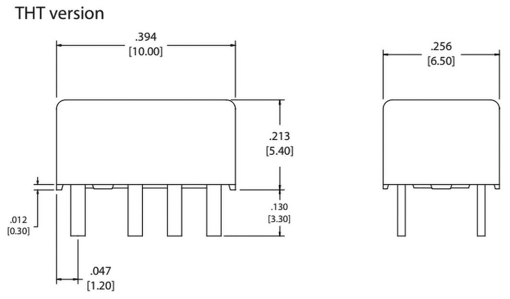 Relay: electromagnetic; DPDT; Ucoil: 4.5VDC; 0.5A/125VAC; 2A/30VDC