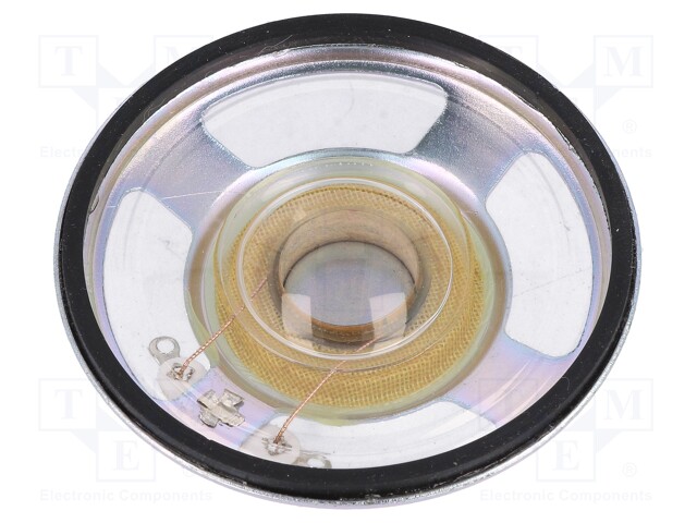 Loudspeaker; miniature,mylar,general purpose,waterproof; 2W; 8Ω