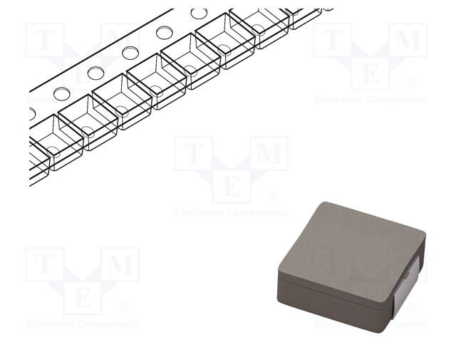 Inductor: wire; SMD; 3.3uH; Ioper: 6.8A; 30.3mΩ; ±20%; Isat: 7A