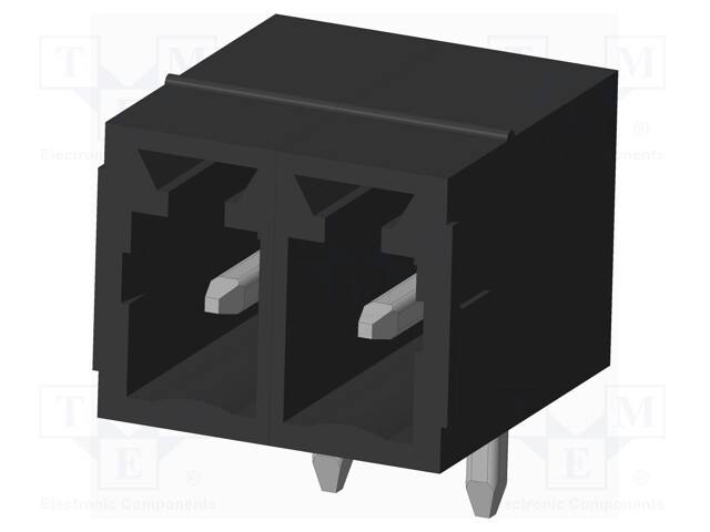 Connector: pluggable terminal block; socket; male; on PCBs