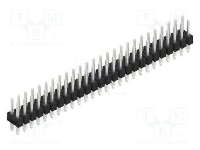 Connector: pin strips; pin header; male; PIN: 52; 2.54mm; THT; 2x26