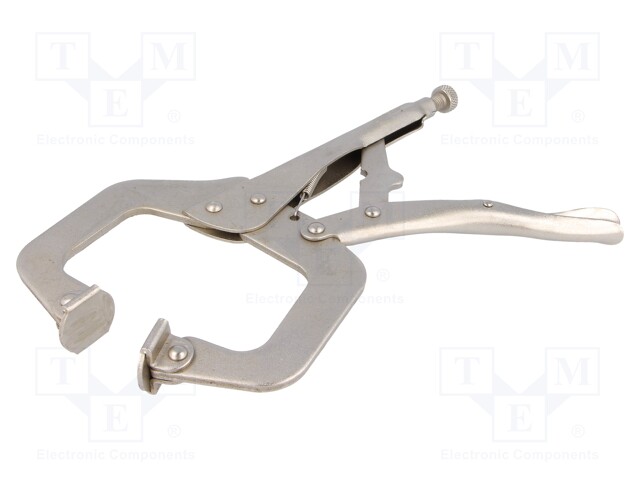 Pliers; welding grip; 280mm; Grip capac: 0-80mm