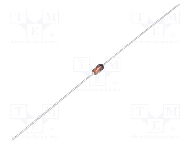 Diode: switching; THT; 100V; 400mA; Ifsm: 4A; DO35; Ufmax: 1V; Ir: 50uA