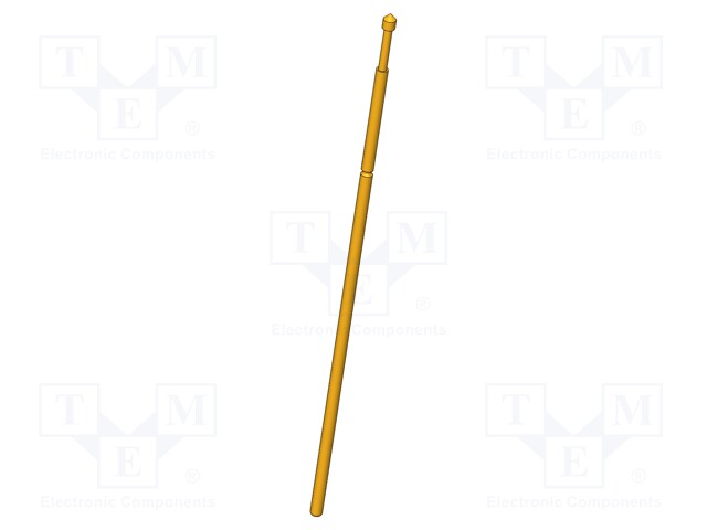 Needle-like test probe; Operational spring compression: 1.2mm