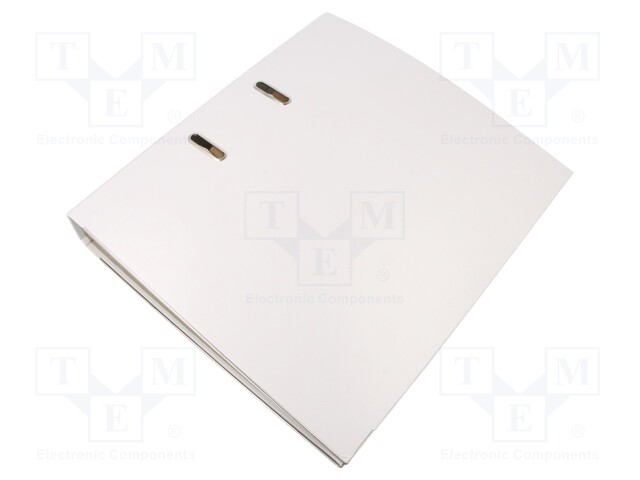 Ring binder; A4; white; 50mm