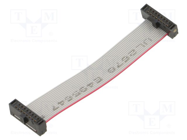 Ribbon cable with IDC connectors; Tape ph: 0.64mm; 63.5mm