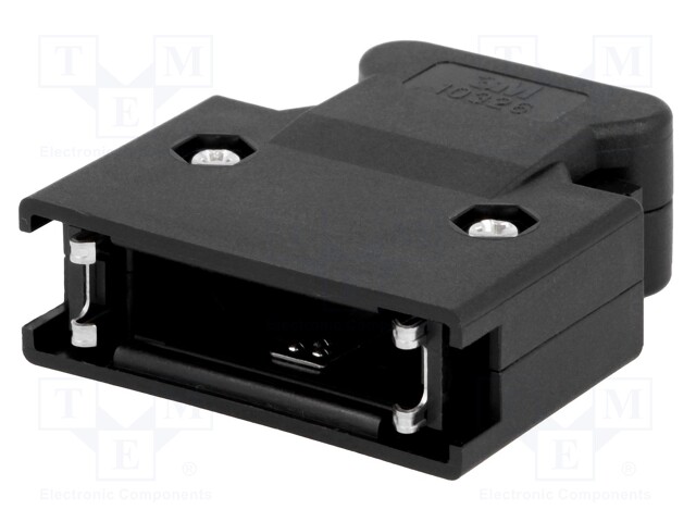 Plug housing; PIN: 26; Locking: latch; for cable
