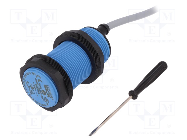 Sensor: capacitive; Range: 3÷16mm; Output conf: PNP / NO + NC