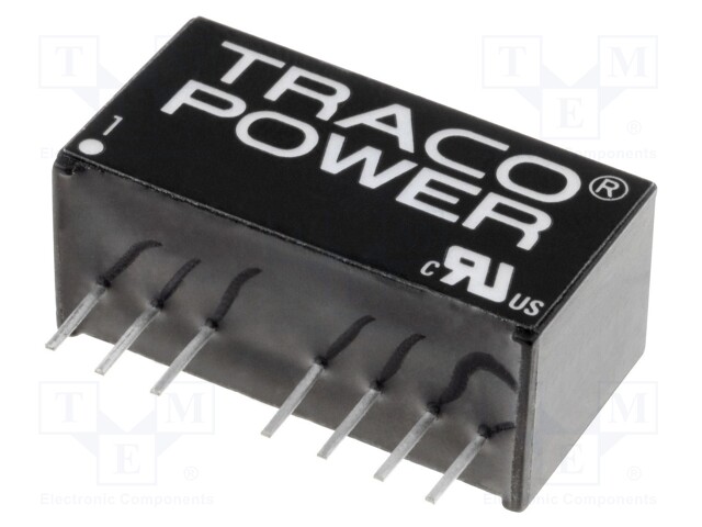 Converter: DC/DC; 3W; Uin: 18÷36V; 12VDC; Iout: 250mA; SIP8; 4.8g