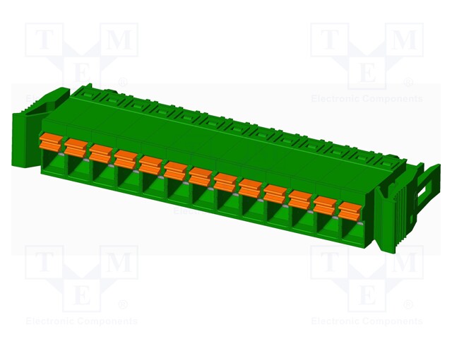 Connector: pluggable terminal block; plug; female; straight; 12A