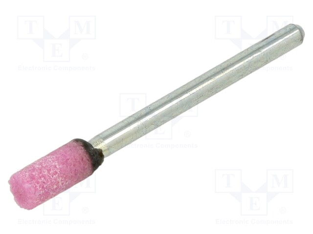 Grindingstone; 3mm; metal,steel; ceramics; Mounting: rod 3mm