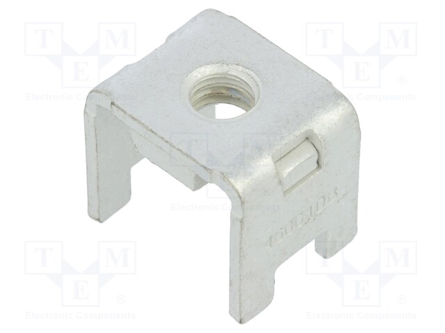 Straight; Plating: tinned; THT,screw terminal; Contacts: copper