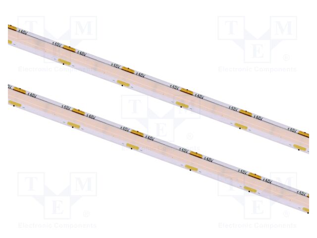 SOB LED tape; white cold; LED/m: 320; 8mm; IP20; 8W/m; CRImin: 92