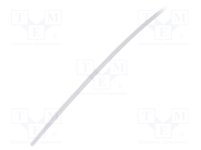 Heat shrink sleeve; glueless; 2: 1; 2.4mm; L: 65mm; transparent; FP