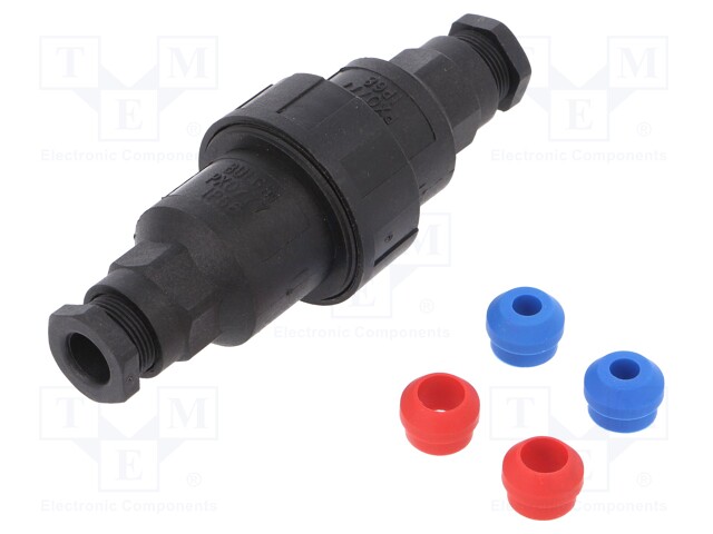 Cable joint; Buccaneer Ethernet; Cat: 6a; shielded; IP68