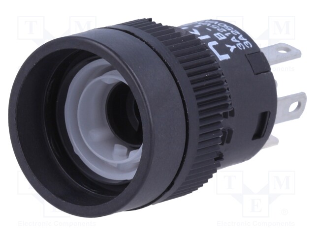 Switch: push-button; Pos: 2; SPDT; 3A/125VAC; ON-(ON); 200MΩ