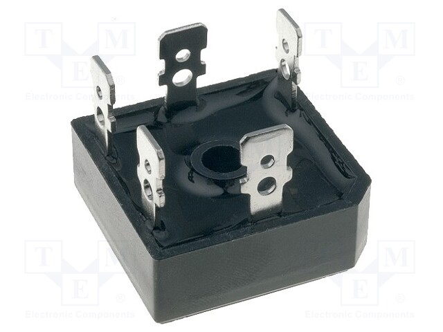 Three-phase bridge rectifier; Urmax: 1400V; If: 25A; Ifsm: 400A