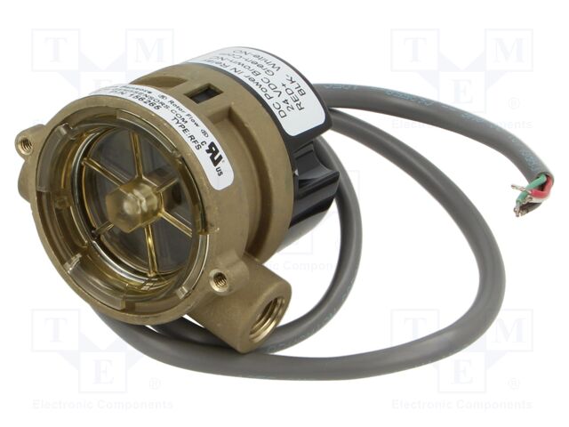 Module: signaller; Control.param: fluid flow; OUT 1: SPDT; 0.6m