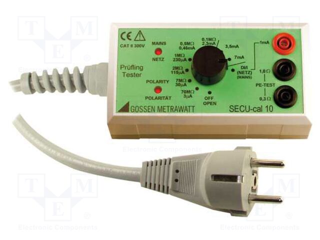 Calibration adapter; 125x66x41mm; IP20 at terminal side,IP40