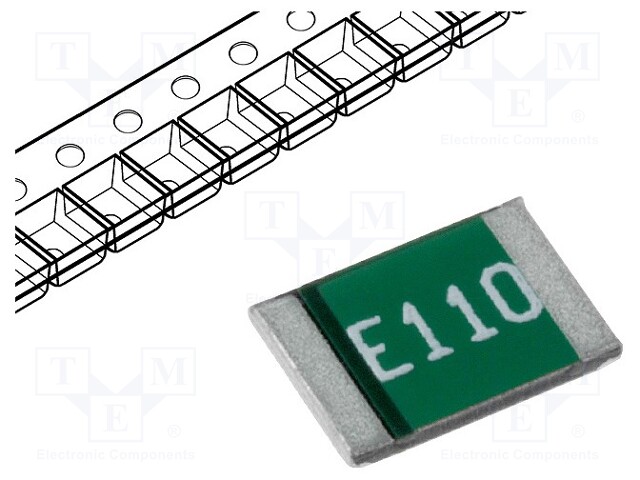 Fuse: PTC polymer; 1.1A; Case: 1812