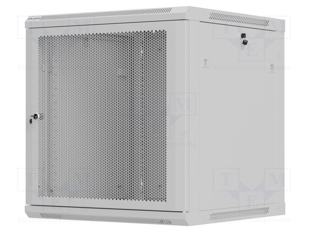Enclosure: rack cabinet; Standard: 19"; 12U; grey; Z: 600mm; X: 600mm