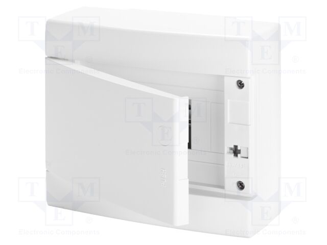 Enclosure: for modular components; IP40; wall mount; white; 40 CD