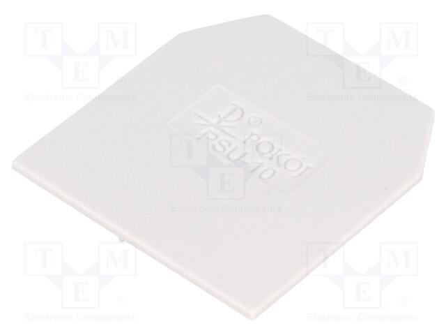 End/partition plate; Application: ZUG-G10,ZUG-G2.5,ZUG-G4; grey