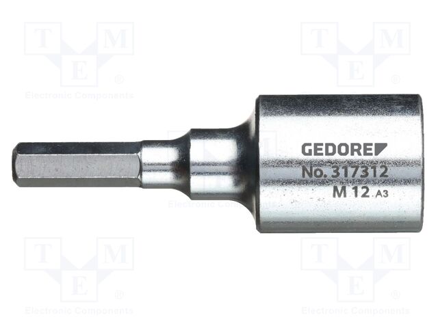 Screwdriver bit; M12; for screws, bolts,power tools