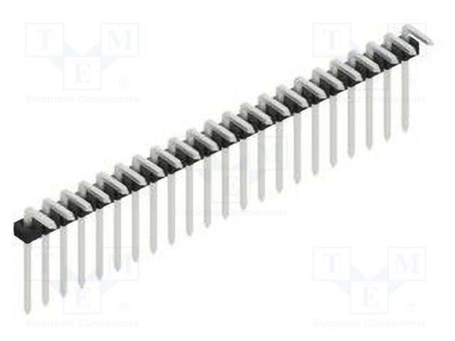 Connector: pin strips; pin header; male; PIN: 22; 2mm; THT; 1x22