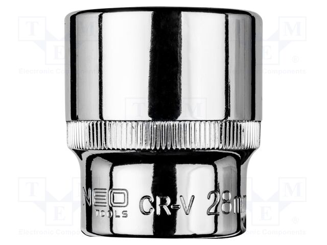 Socket; 6-angles,socket spanner; HEX 27mm; 1/2"