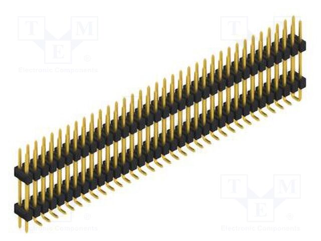 Connector: pin strips; pin header; male; PIN: 70; 2.54mm; SMT; 2x35