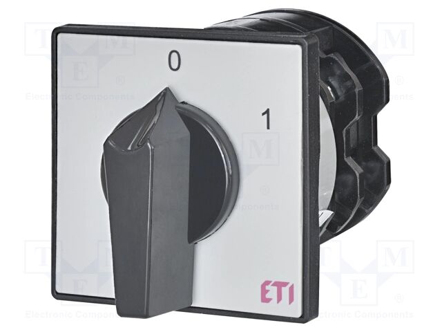 Switch: cam switch; Stabl.pos: 2; 80A; 0-1; for building in; Pos: 2