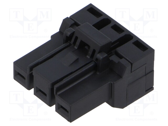 Pluggable terminal block; 7.5mm; ways: 3; straight; plug; female