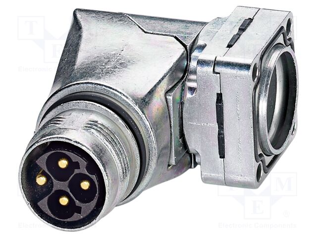Connector: M17; socket; ST; male; PIN: 6; 630V; 14A; shielded; IP67