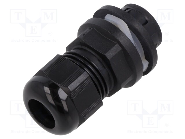 Cable gland; M20; IP68; Mat: polyamide; black; Entrelec