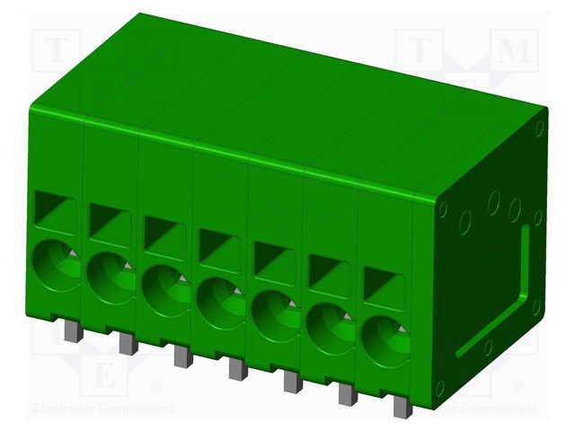 Connector: PCB terminal block; terminal; Plating: tinned; on PCBs