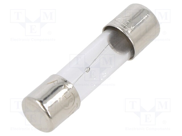 Fuse: fuse; time-lag; 1.25A; 250VAC; cylindrical,glass; 5x20mm